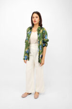 Women’s Floral Printed Shirt Top - Image 5